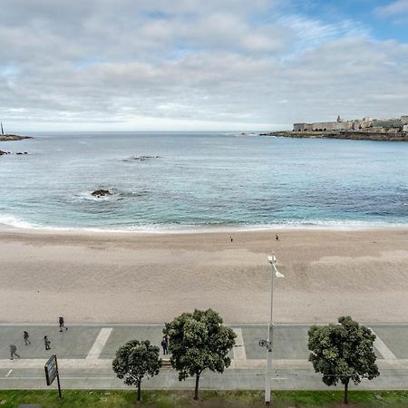 Apartamento En Primera Linea De Playa Riazor Ла-Корунья Экстерьер фото