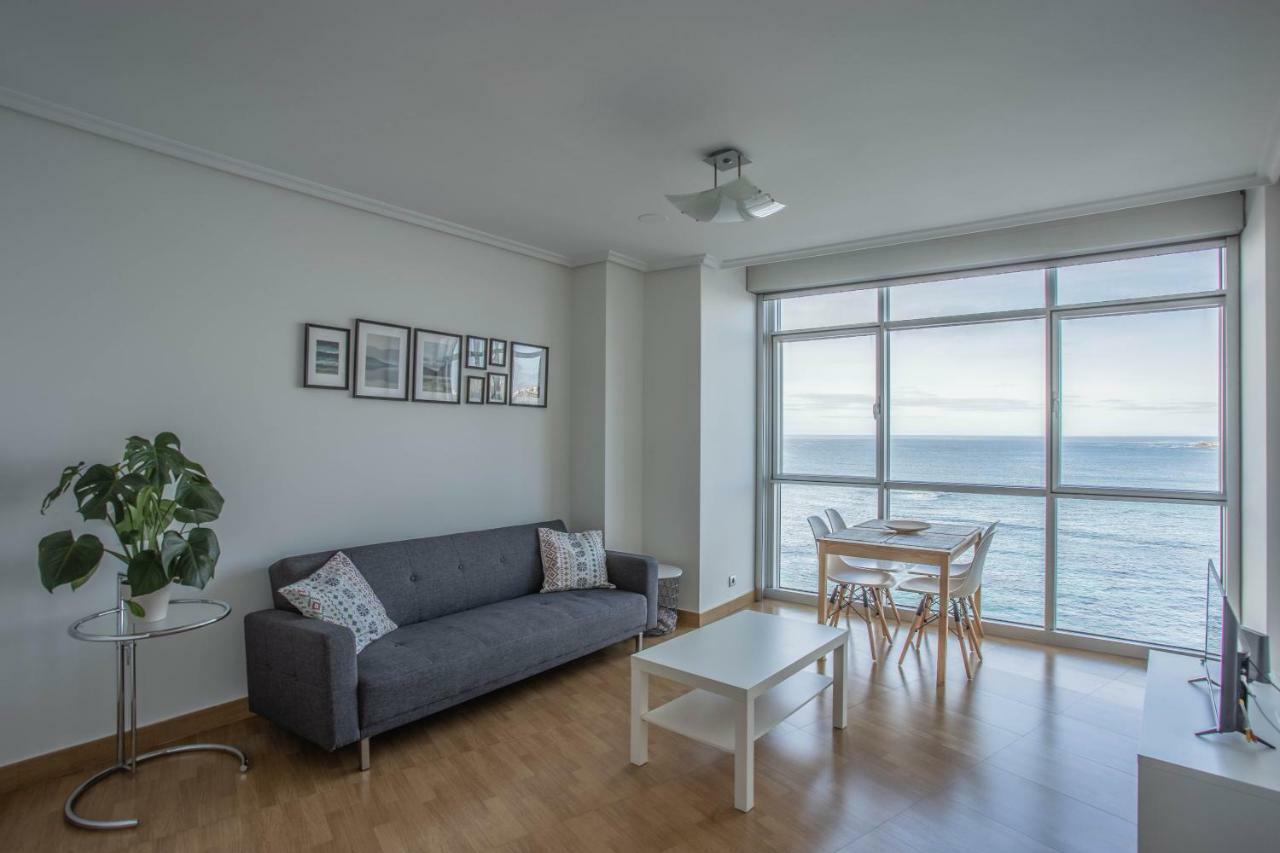 Apartamento En Primera Linea De Playa Riazor Ла-Корунья Экстерьер фото